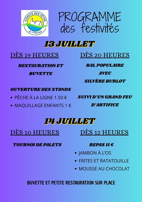 Visuel libre de droit  - Comité des fêtes