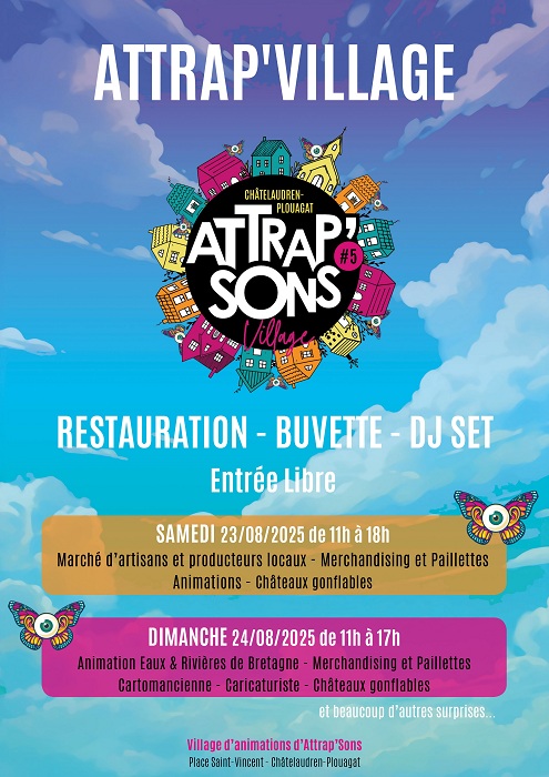Visuel libre de droit - Festival Attrap'Sons
