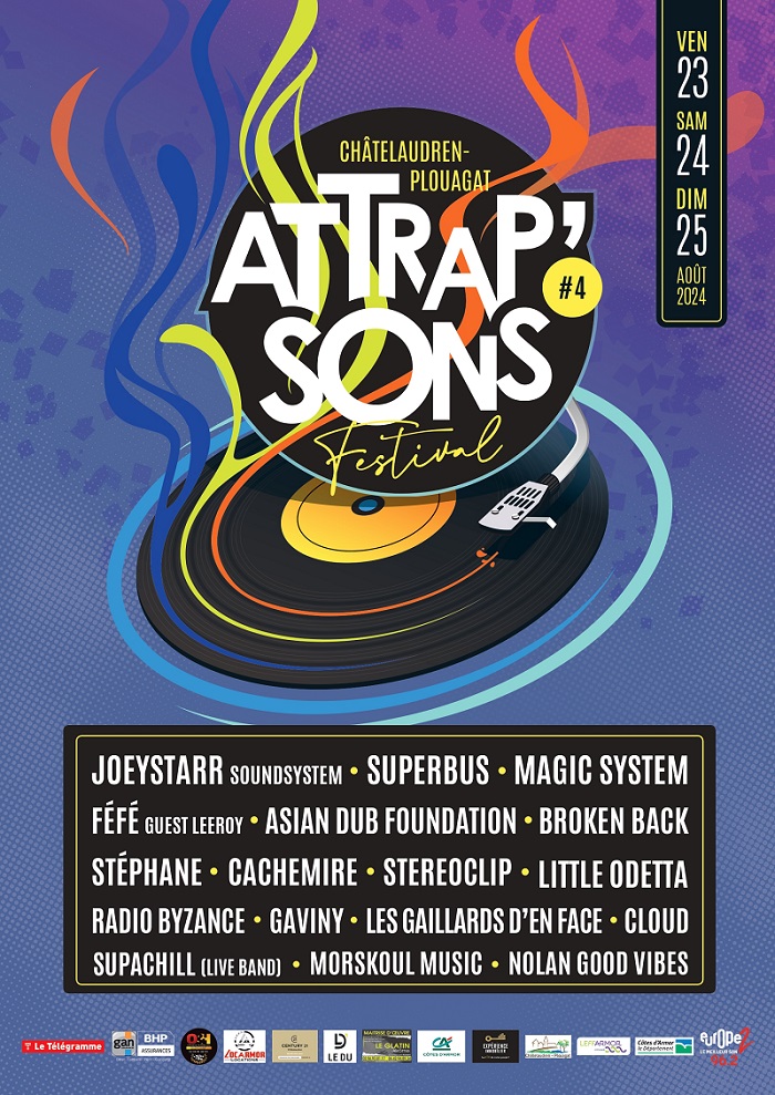Visuel libre de droit -Festival Attrap'Sons