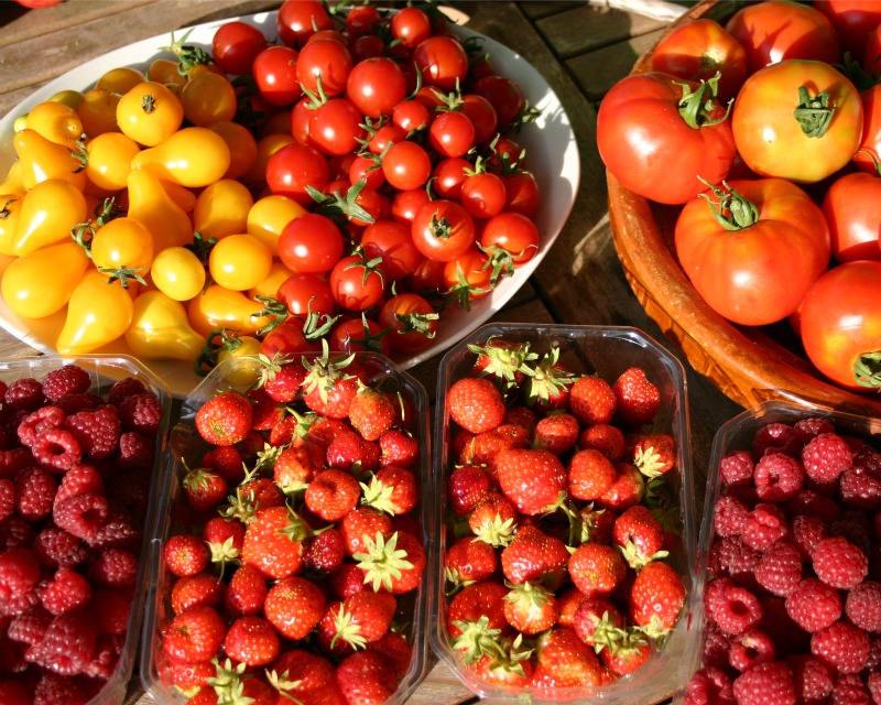 Marché fruits site