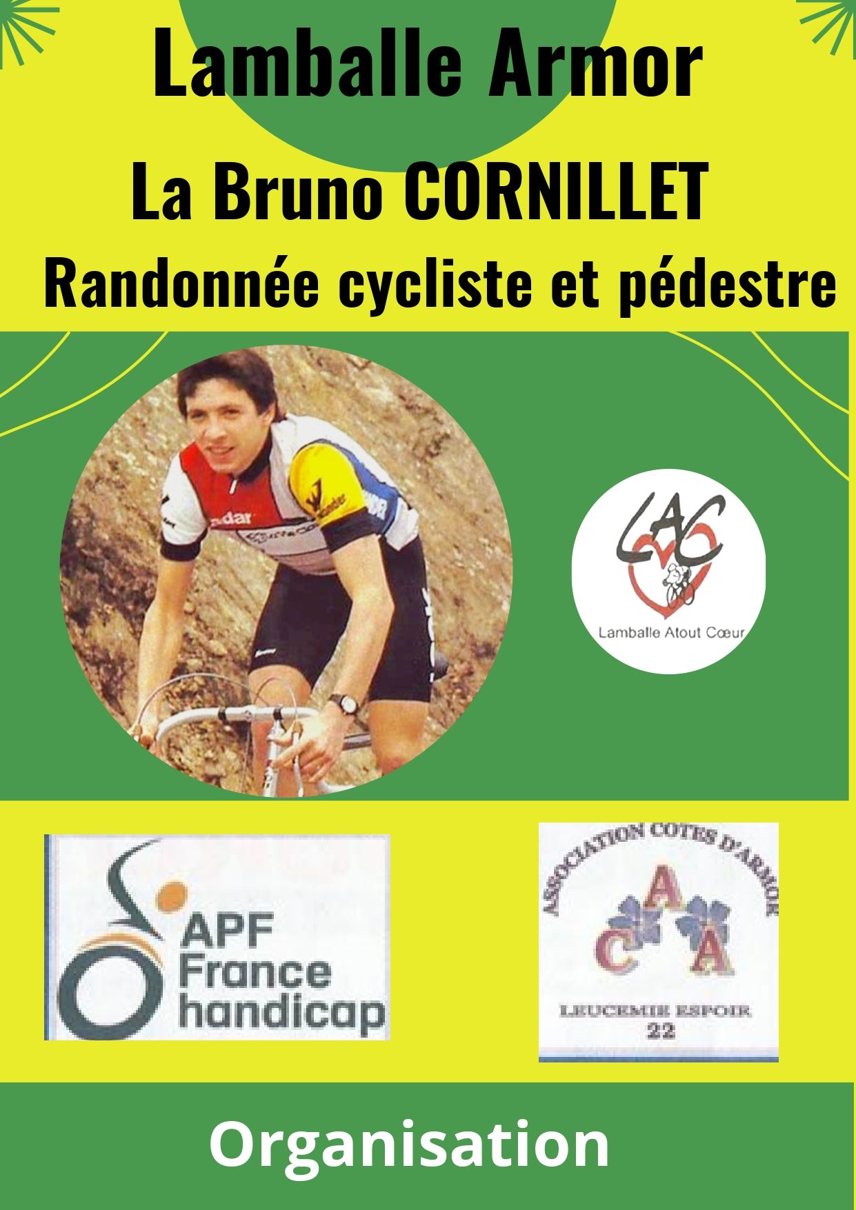 30ème randonnée cycliste et marche à but humanitaire : La Bruno Cornillet