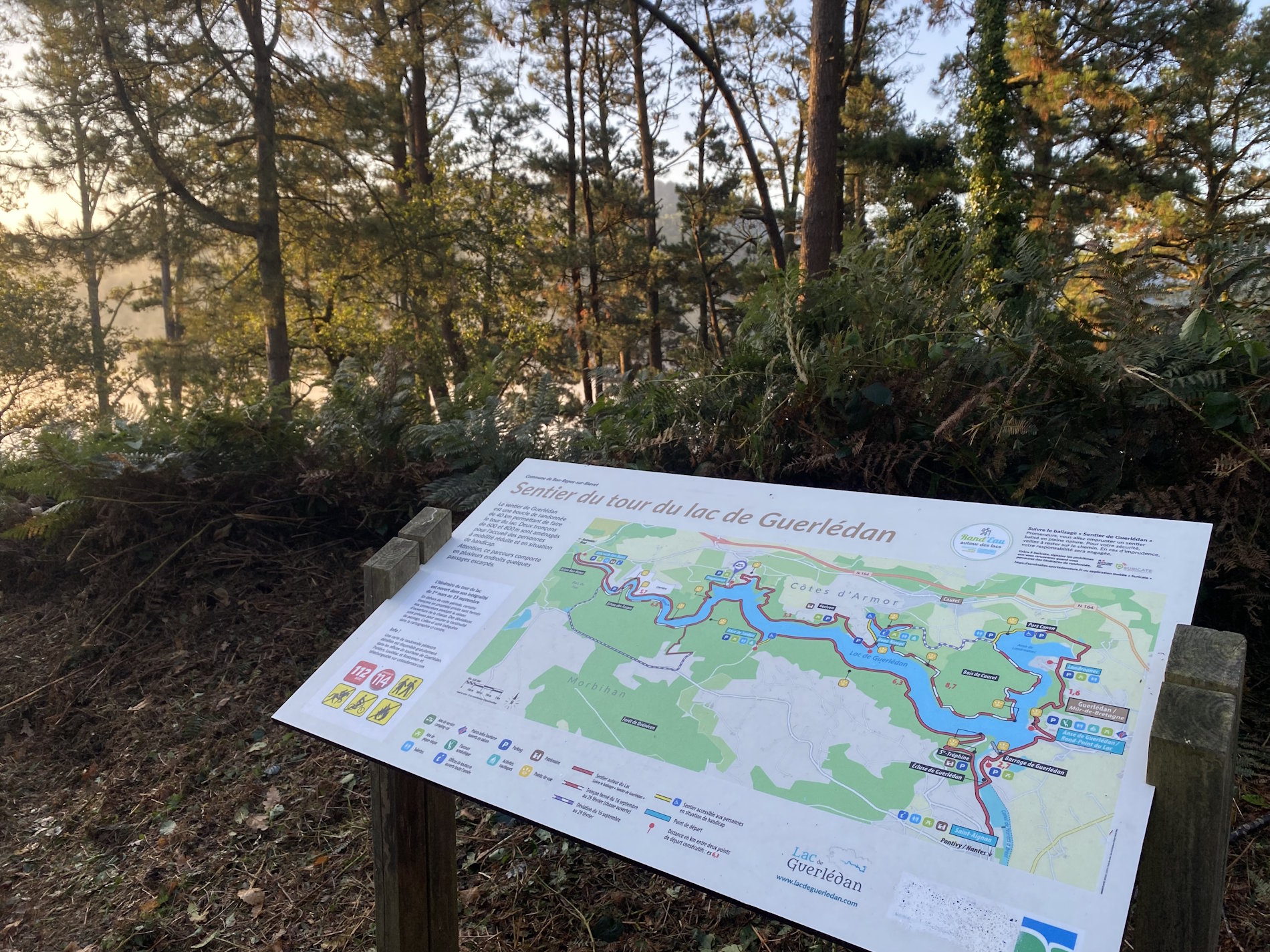 Ouvrir la diaporama Treganton, lac de Guerlédan