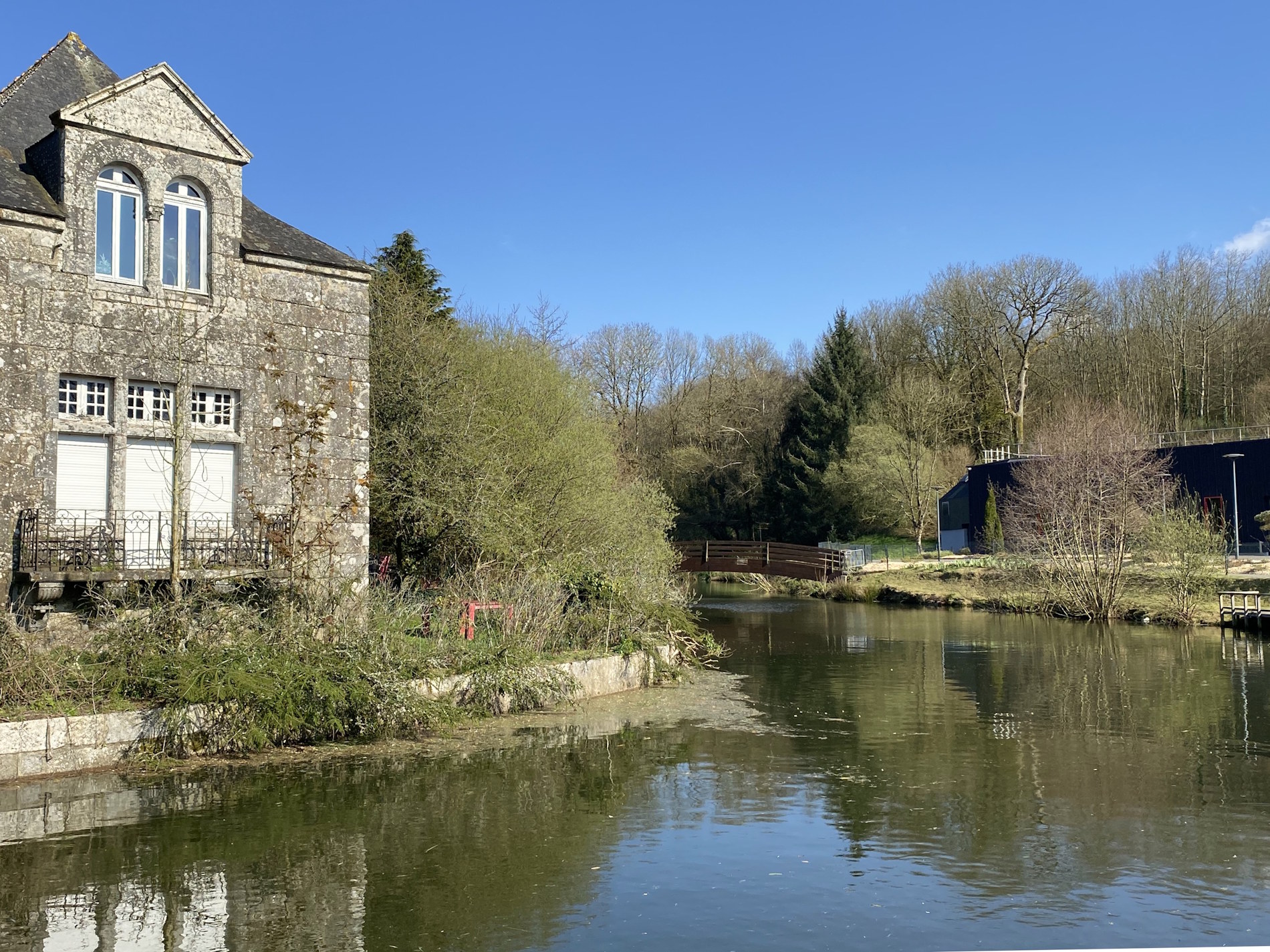 Ouvrir la diaporama Rostrenen, étang de Campostal